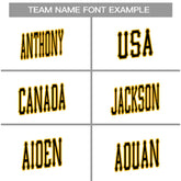 Custom White Black-Yellow Classic Style Crew neck T-Shirts Full Sublimated